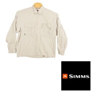 Simms Fishing 3X Dry Vented Shirt Mens XL Performance Material Gorpcore Outdoors